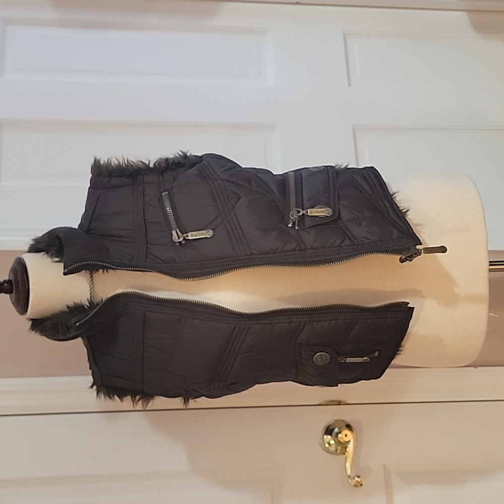 Reversible vest,Brown, Small